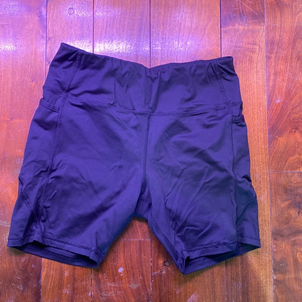 Compression high waist biker shorts
